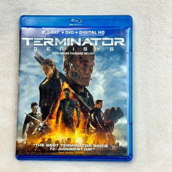 Terminator Genisys 2015 Blu-Ray Sci-Fi/Action Arnold Schwarzenegger Emilia Clark - Picture 1 of 2